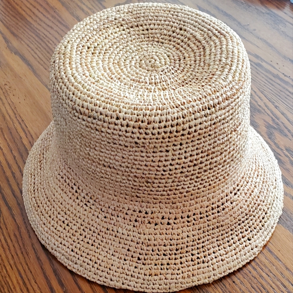 Lack of Color Inca Bucket Straw Hat Size Large